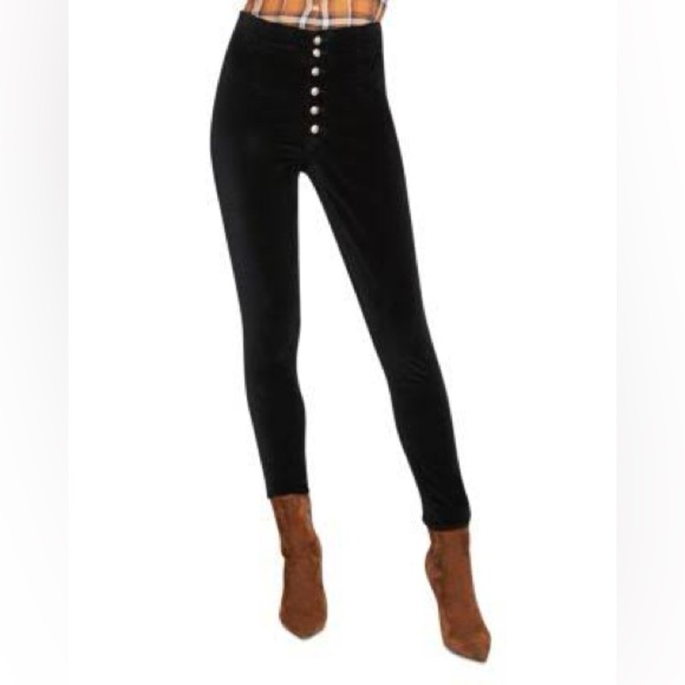 Veronica Beard Debbie High-Rise Ankle-Crop Skinny Jean, black size 26 - Picture 3 of 6